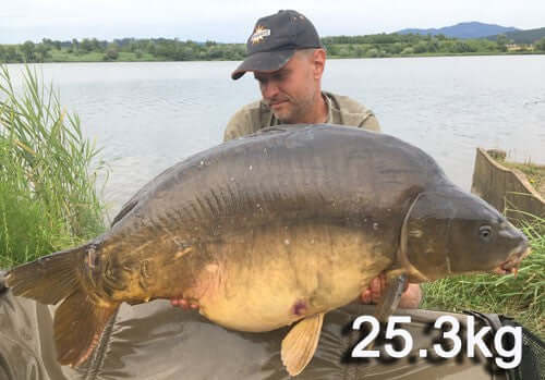 Dynamite Baits' Robin Red Hardened hookbaits doing the business in Slovenia