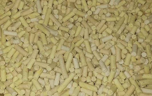 High energy suet pellets can be fed from a feeder or scattered around the garden