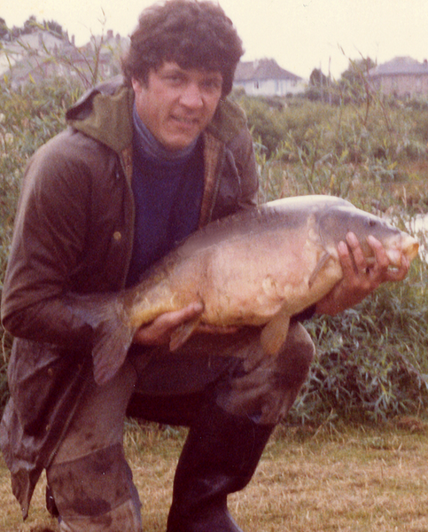 Man holding fish