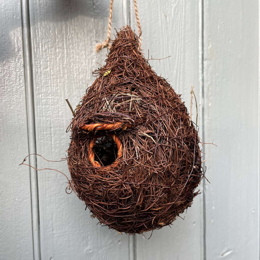 Giant Roost Pocket with a string for hanging.